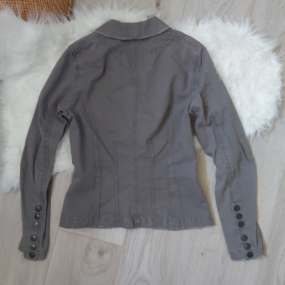 H&M grey fitted blazer jacket - Picture 2 of 9